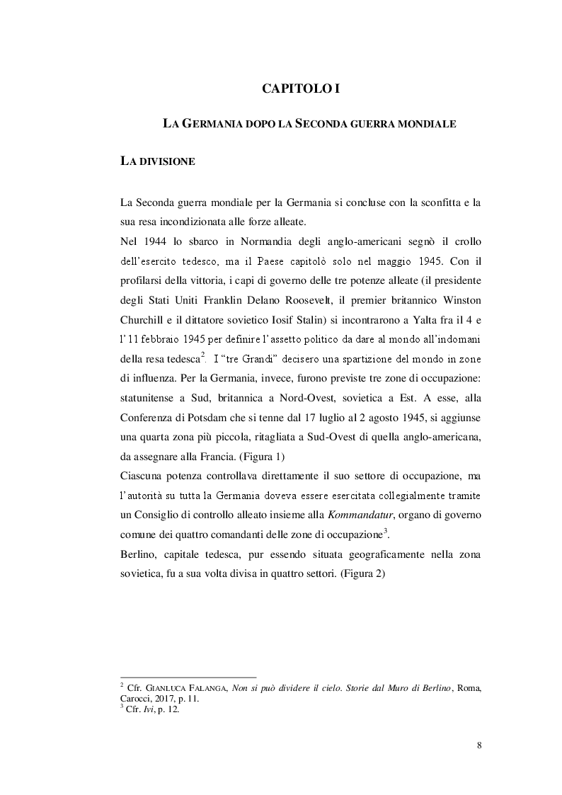 Anteprima della tesi: Il muro di Berlino: storia, memoria, letteratura, Pagina 4
