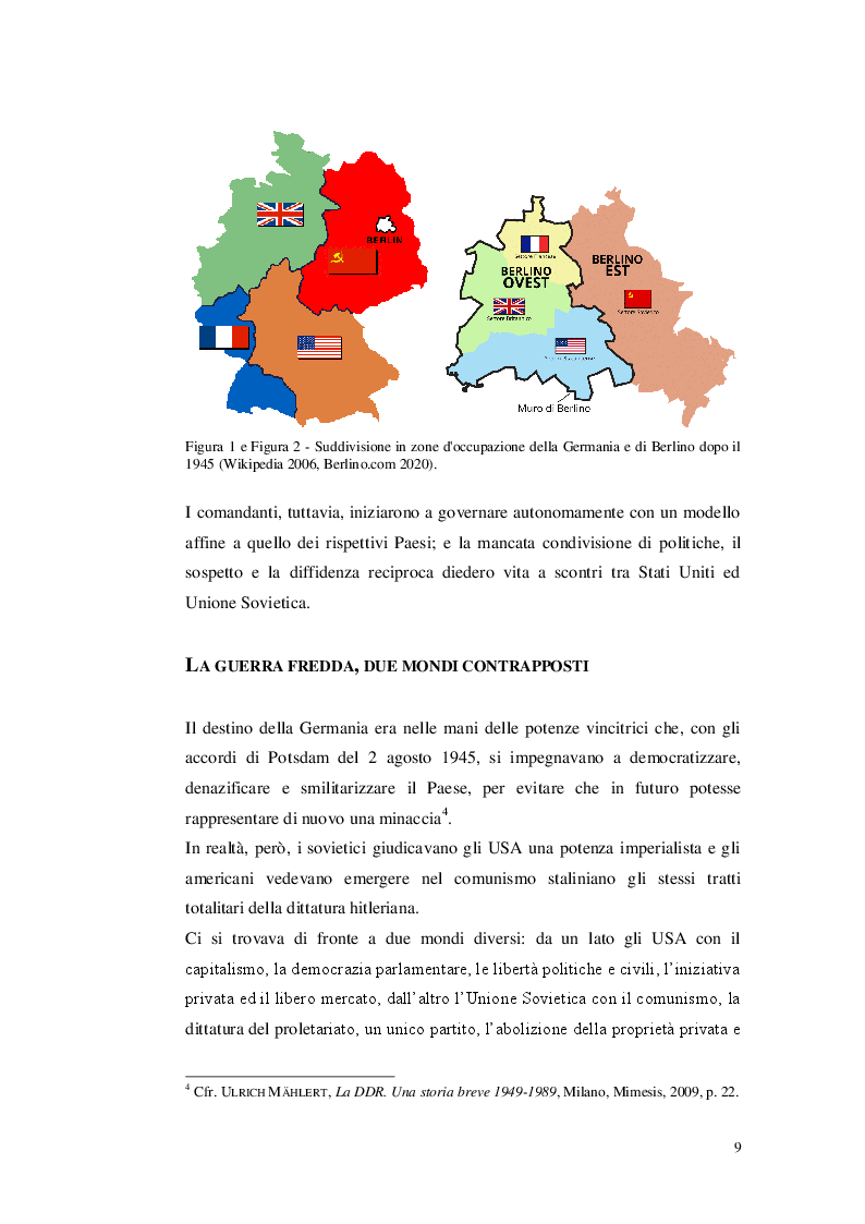 Anteprima della tesi: Il muro di Berlino: storia, memoria, letteratura, Pagina 5