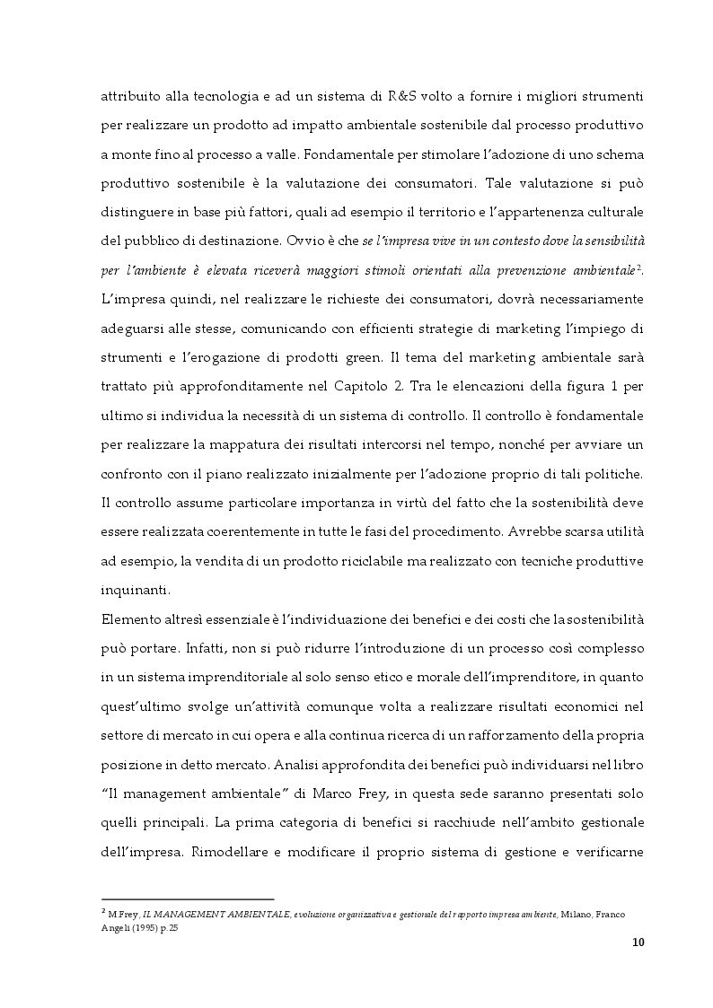 Anteprima della tesi: La tematica ambientale dal punto di vista dell'immagine di impresa, Pagina 7