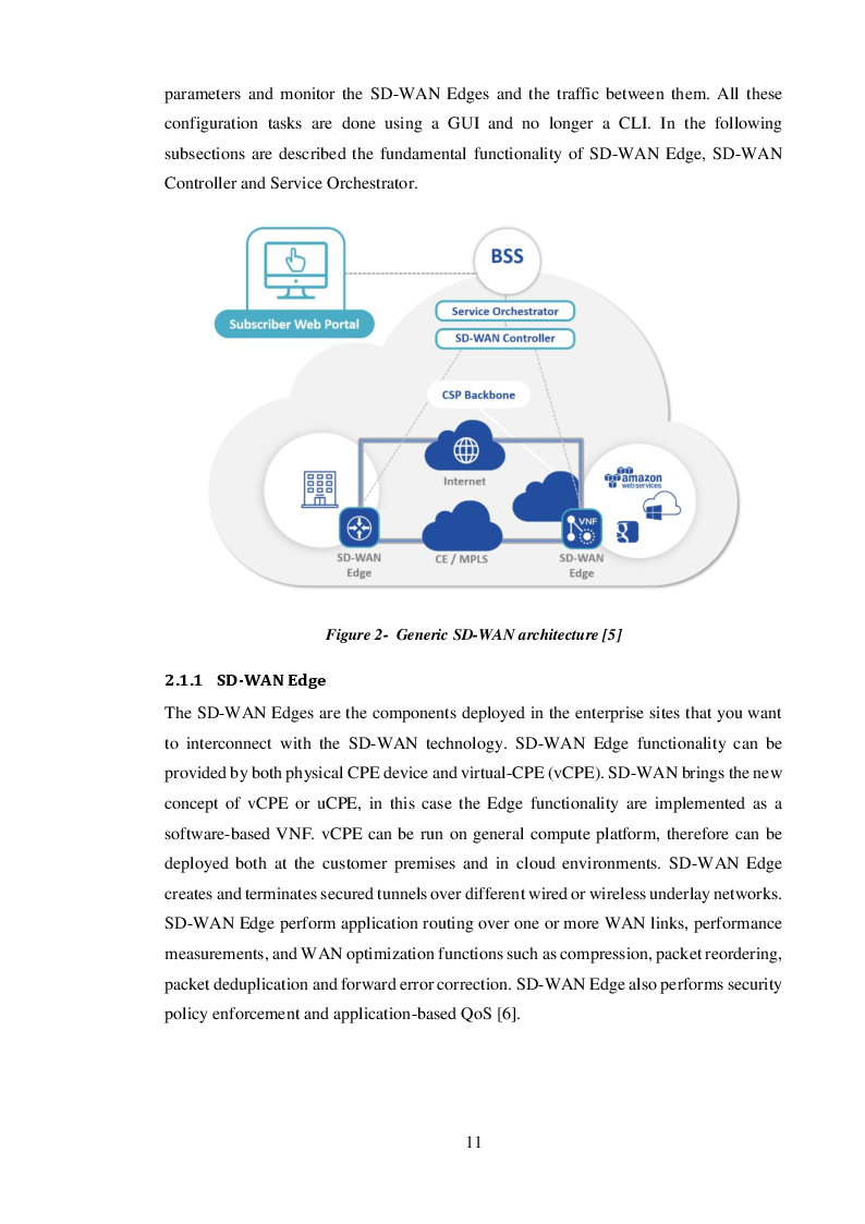 Anteprima della tesi: Software Defined - Wide Area Network (SD-WAN) Services And Their Implementation On An Open Source Linux Based Platform, Pagina 5
