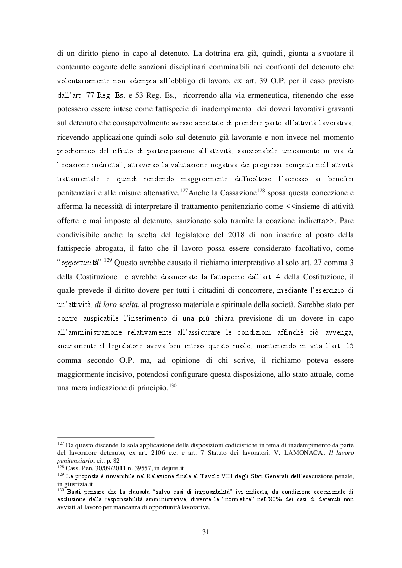 Anteprima della tesi: Il lavoro penitenziario dopo il D. Lgs. n. 124 del 2018, Pagina 12