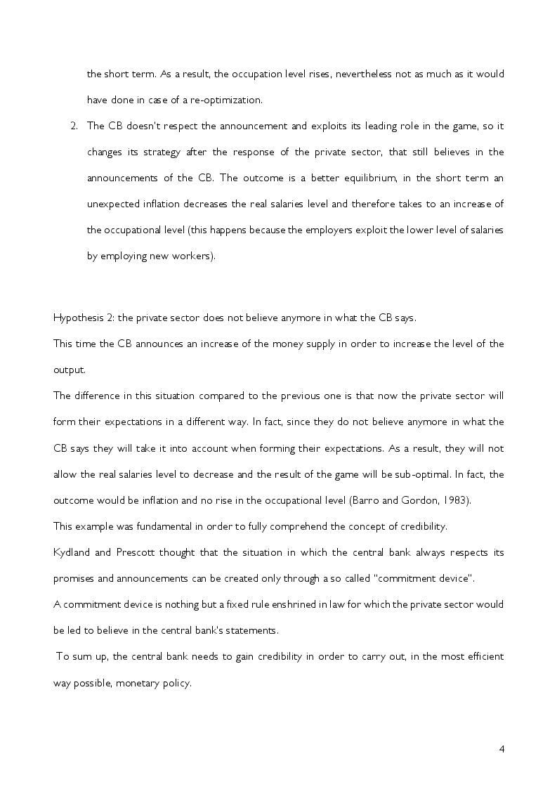 Anteprima della tesi: Mario Draghi at the head of European Central Bank: an analysis of his mandate based upon the main topics of monetary policy, Pagina 5