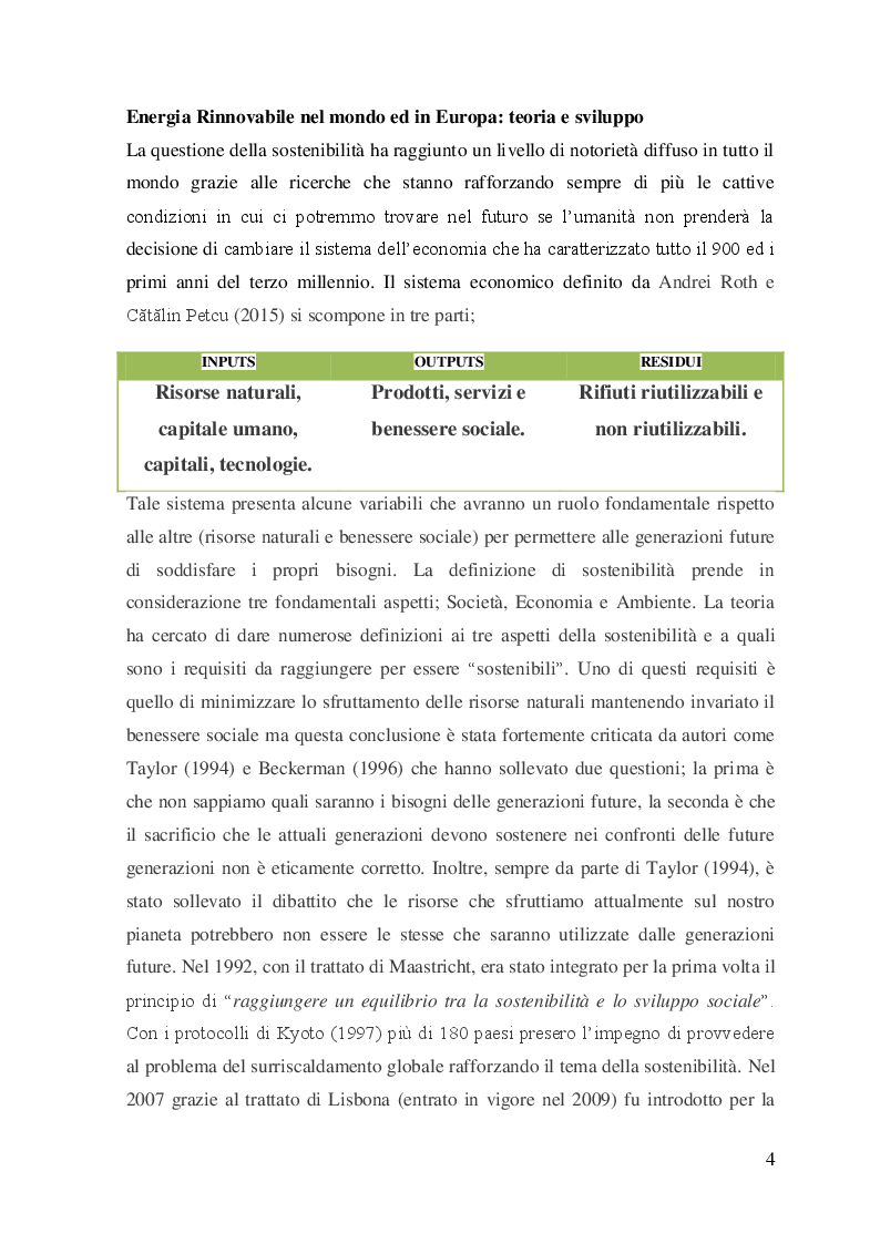 Anteprima della tesi: Sviluppo dell’energia rinnovabile in Europa e obiettivi dell’UE nel settore, Pagina 3