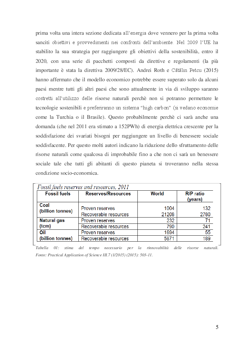 Anteprima della tesi: Sviluppo dell’energia rinnovabile in Europa e obiettivi dell’UE nel settore, Pagina 4