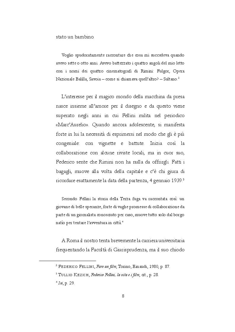Anteprima della tesi: Il linguaggio musicale nel cinema. Due casi: ''8 1/2'' di Fellini e ''Nine'' di Marshall, Pagina 5