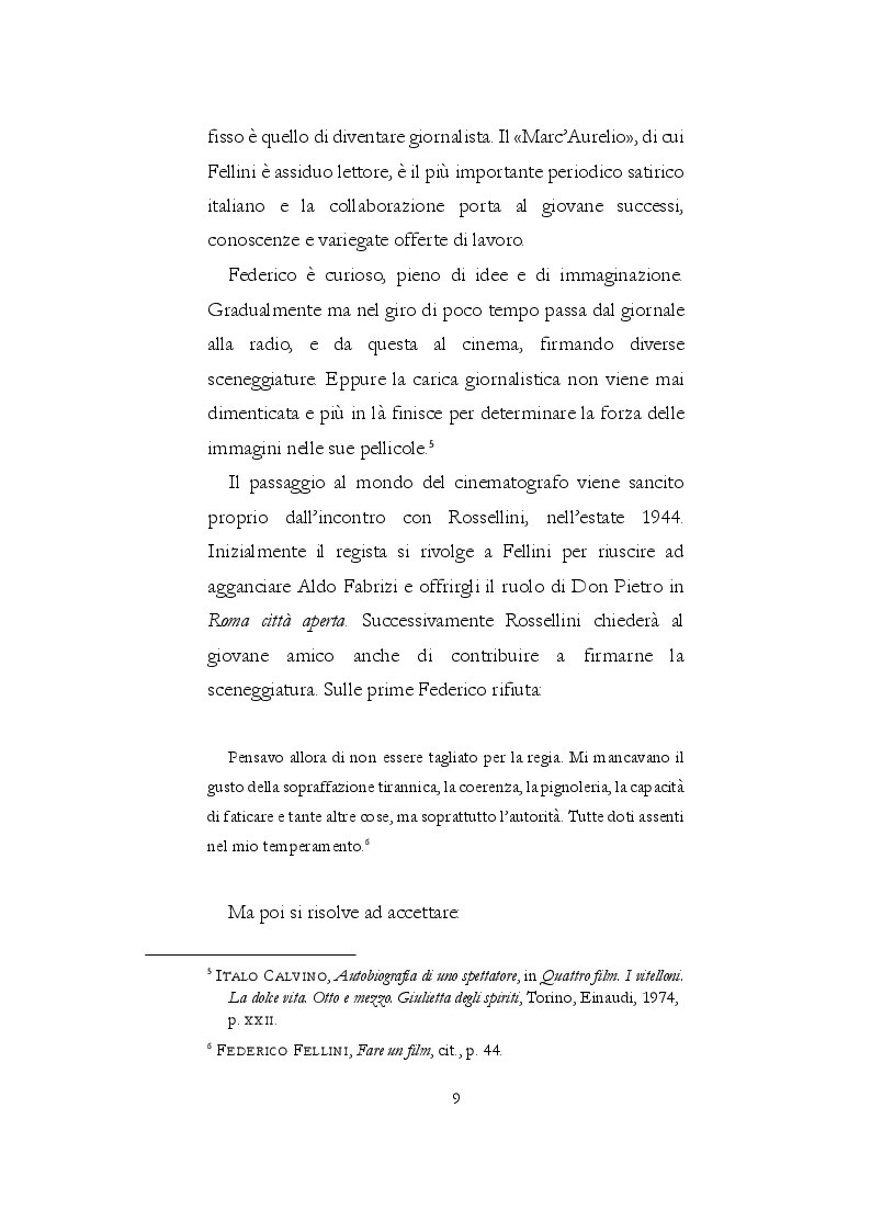 Anteprima della tesi: Il linguaggio musicale nel cinema. Due casi: ''8 1/2'' di Fellini e ''Nine'' di Marshall, Pagina 6