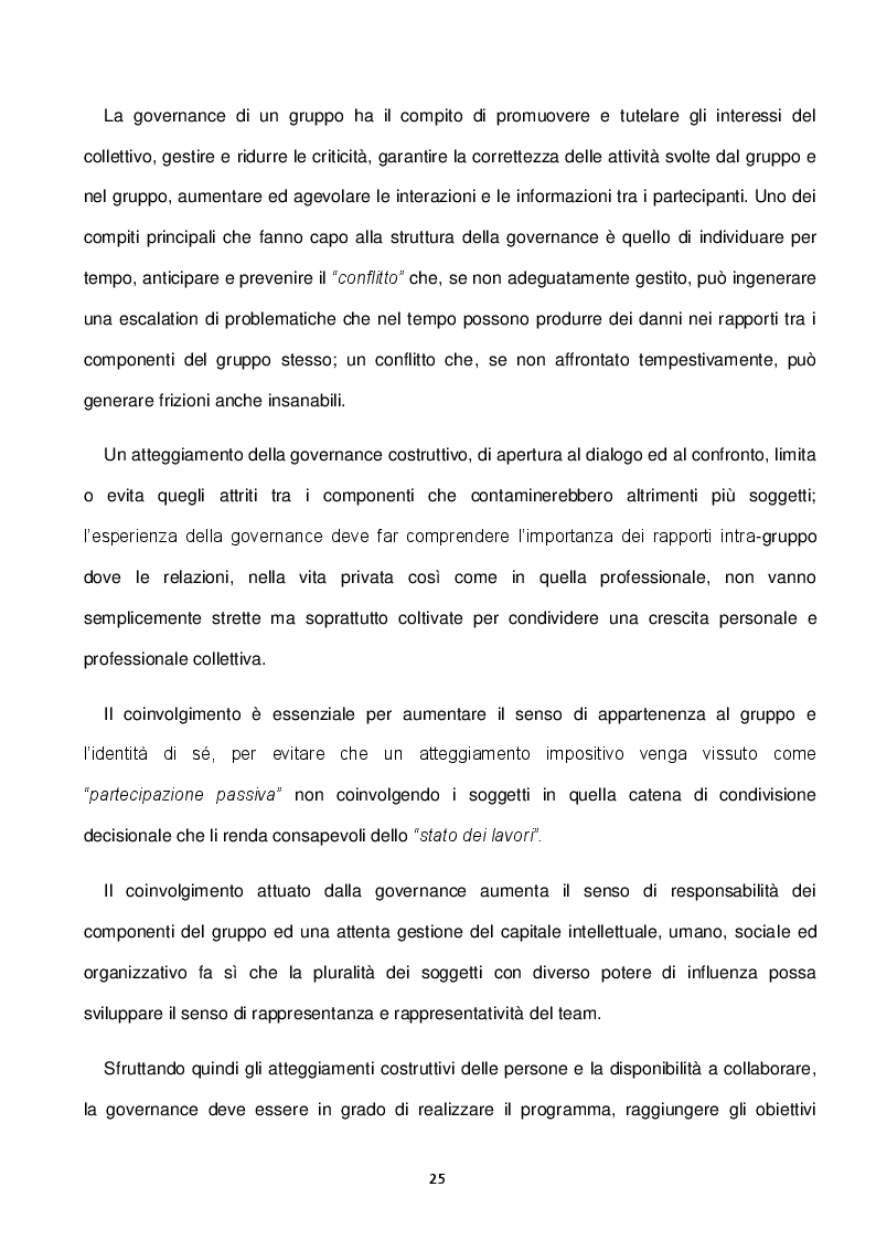 Anteprima della tesi: Dinamiche relazionali e processi comunicativi nei gruppi di aggregazione con particolare riferimento ai business network e alle reti imprenditoriali, Pagina 4