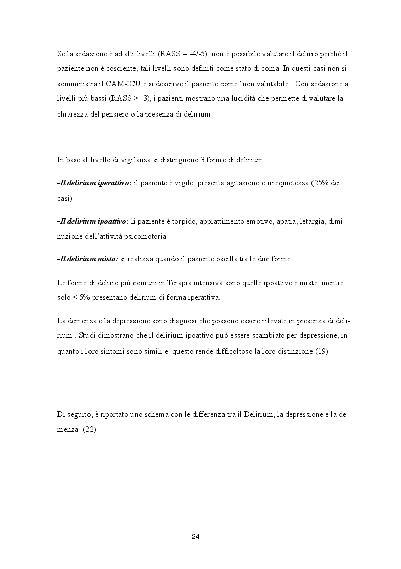 Anteprima della tesi: I ricordi della terapia intensiva: sperimentazione dell'utilità di lettere di dimissione ai pazienti della rianimazione del pronto soccorso nel ridurre il disturbo post traumatico da stress, Pagina 6