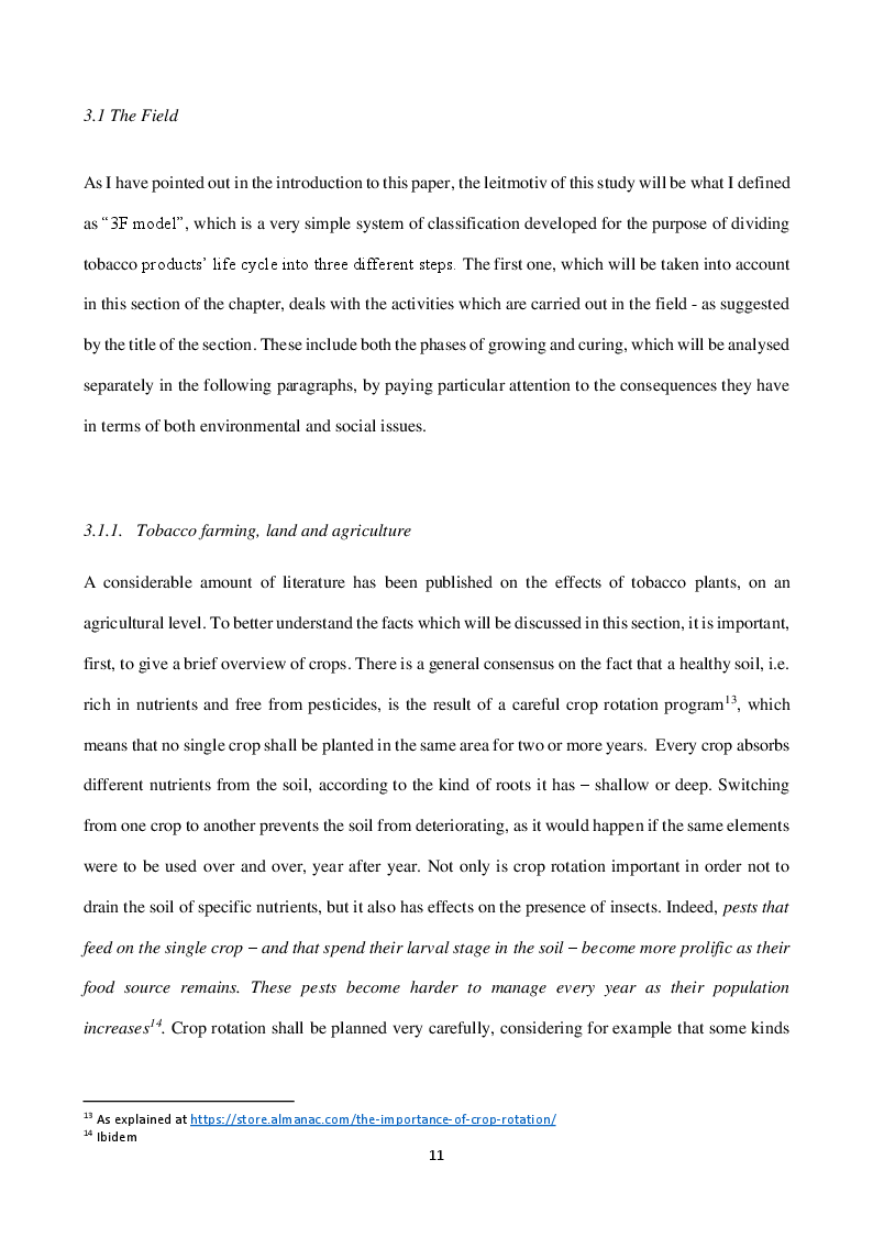 Anteprima della tesi: The Environmental Impact of Tobacco Industry. Philip Morris International: a Case Study., Pagina 3