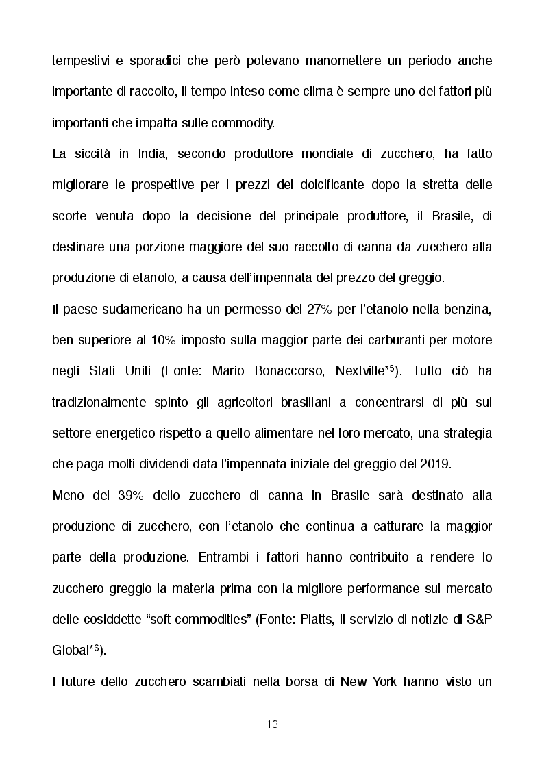 Anteprima della tesi: Un modello econometrico per il mercato delle commodity, Pagina 3