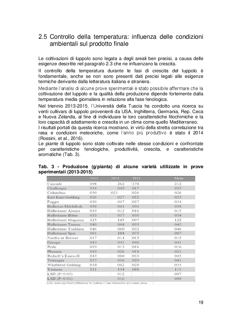 Anteprima della tesi: Coltivazione del luppolo in ambiente protetto con tecniche idroponiche, Pagina 4