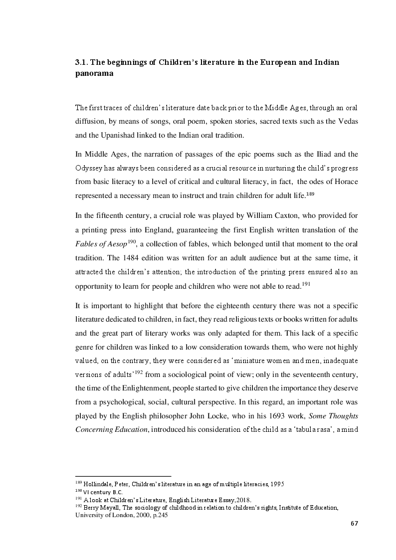 Anteprima della tesi: Auroville the city of Humana unity. Translating children's literature in a context of a multicultural community, Pagina 3