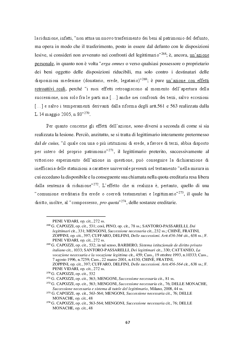 Anteprima della tesi: La successione necessaria tra diritto sostanziale e tutela processuale, Pagina 3