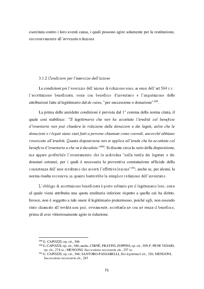 Anteprima della tesi: La successione necessaria tra diritto sostanziale e tutela processuale, Pagina 7