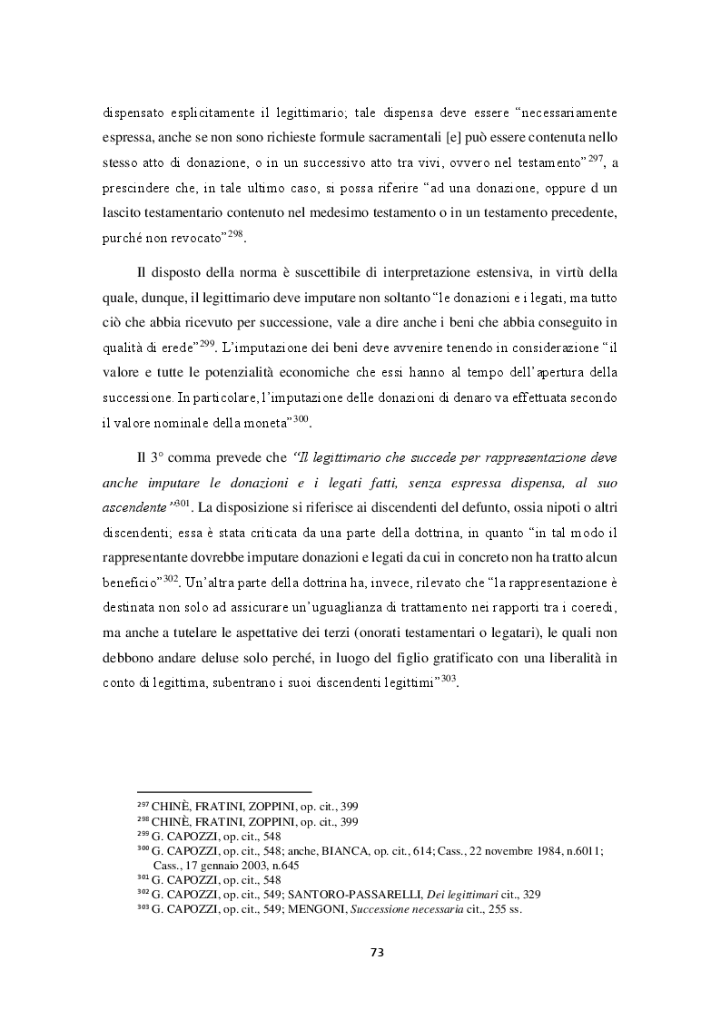 Anteprima della tesi: La successione necessaria tra diritto sostanziale e tutela processuale, Pagina 9