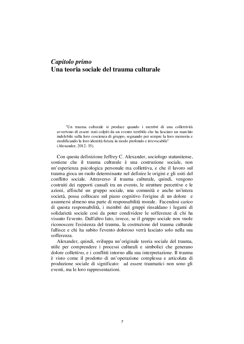 Anteprima della tesi: Un processo di costruzione del trauma culturale: il caso di Boko Haram, Pagina 4