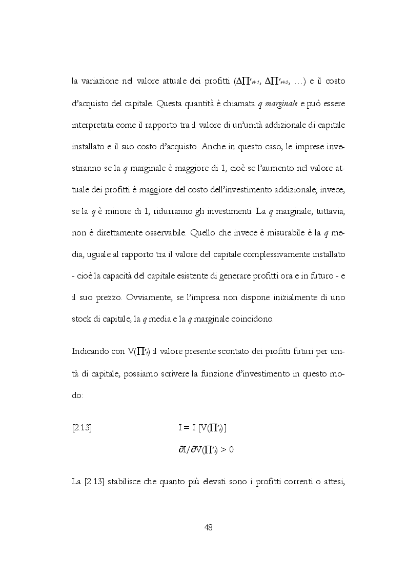 Anteprima della tesi: L’influenza dei mercati azionari sulla determinazione del tasso di cambio. Un’applicazione al tasso di cambio euro/dollaro, Pagina 12