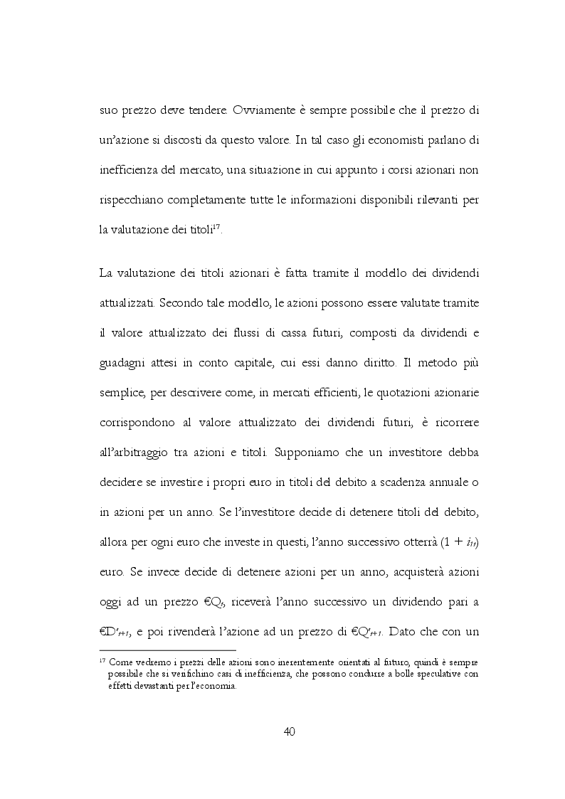 Anteprima della tesi: L’influenza dei mercati azionari sulla determinazione del tasso di cambio. Un’applicazione al tasso di cambio euro/dollaro, Pagina 4