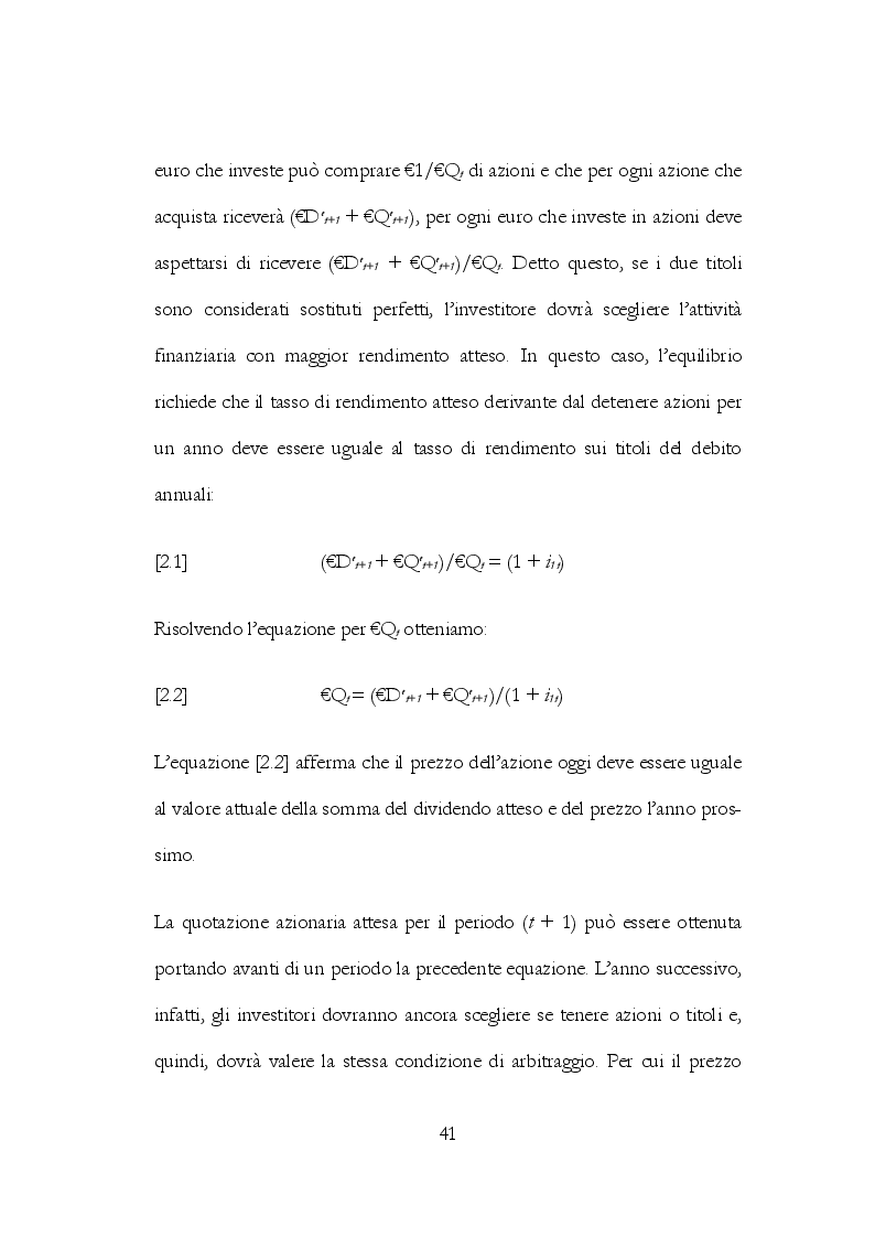 Anteprima della tesi: L’influenza dei mercati azionari sulla determinazione del tasso di cambio. Un’applicazione al tasso di cambio euro/dollaro, Pagina 5
