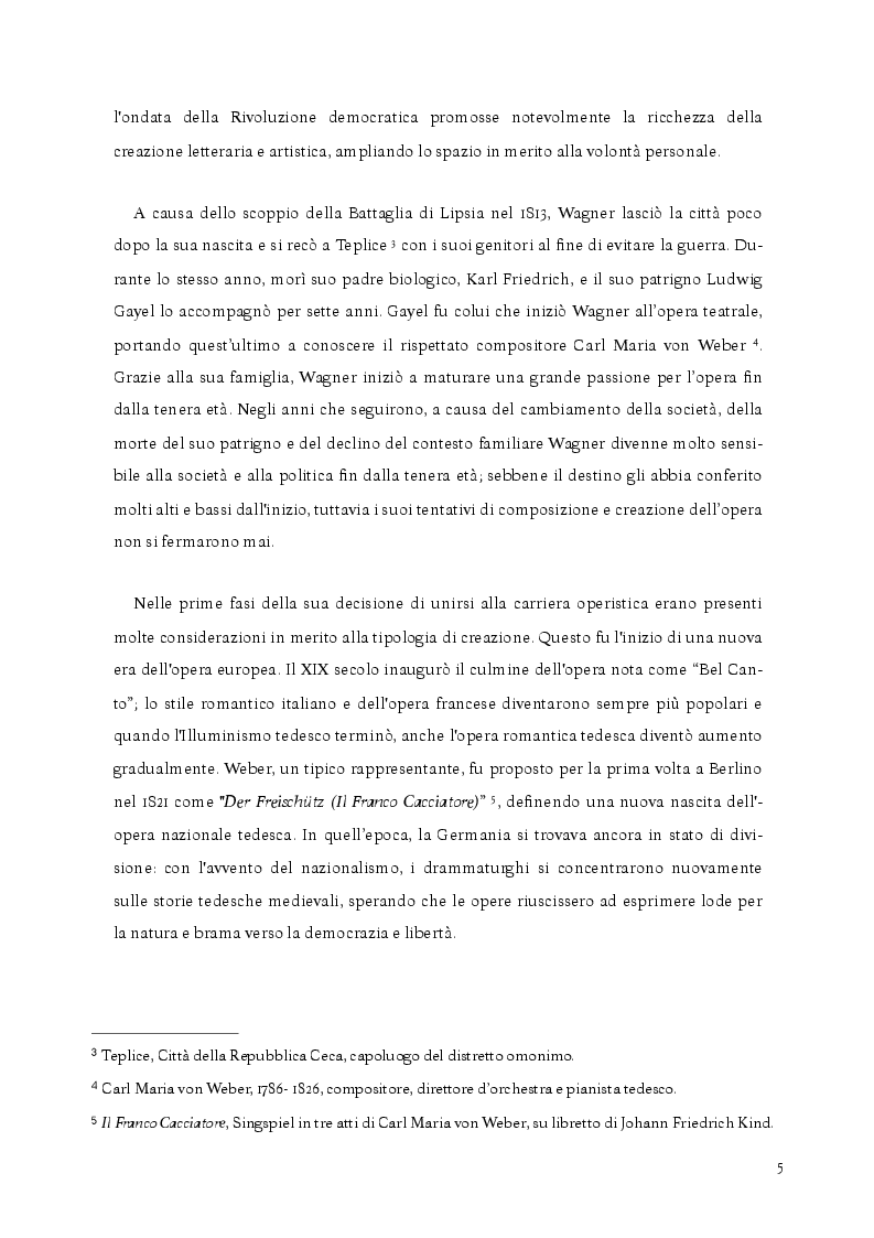 Anteprima della tesi: La Riforma dello spettacolo e il pensiero estetico di Wagner, Pagina 4