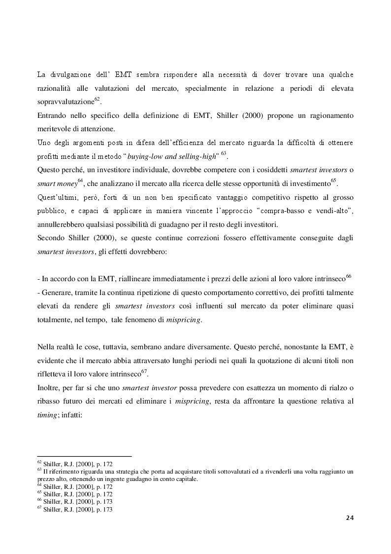 Anteprima della tesi: Value investing; aspetti teorici ed applicazioni pratiche, Pagina 4
