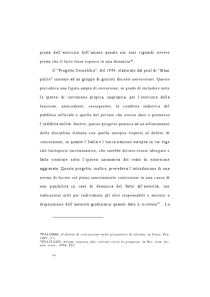 Anteprima della tesi: I delitti di corruzione nell'ordinamento italiano, Pagina 3