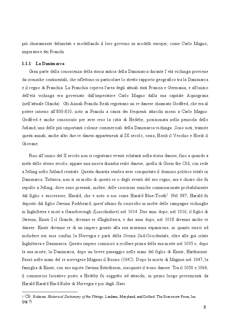 Anteprima della tesi: Interpreti, traduttori o mediatori? Lo scambio multilinguistico nella serie Vikings, Pagina 5