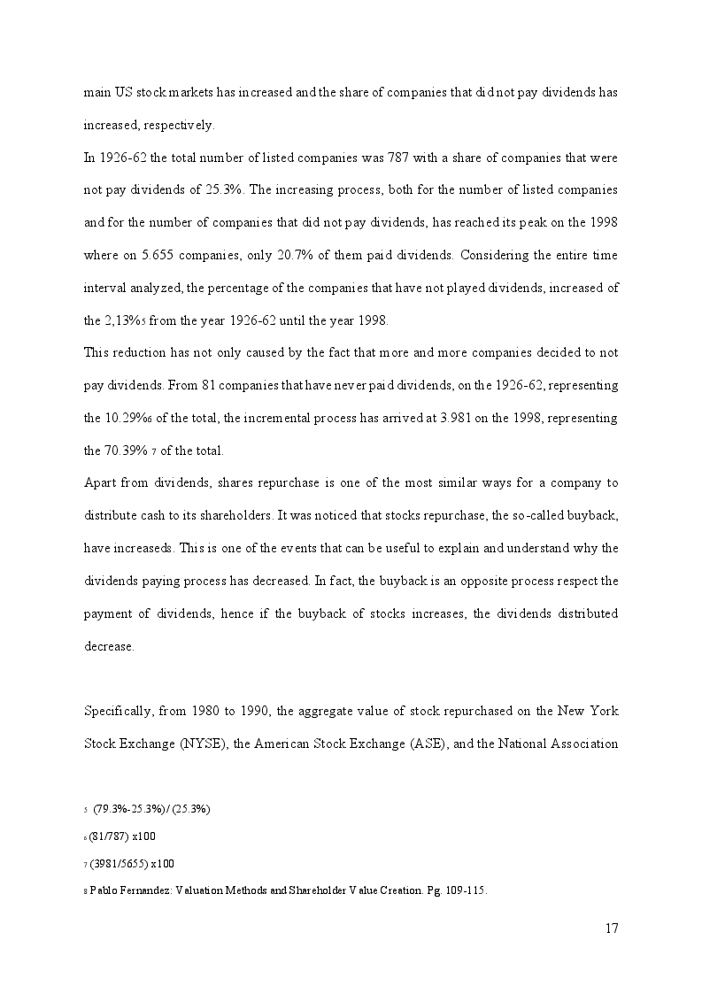 Anteprima della tesi: Stock returns and Cash Flows: a new asset pricing approach, Pagina 8