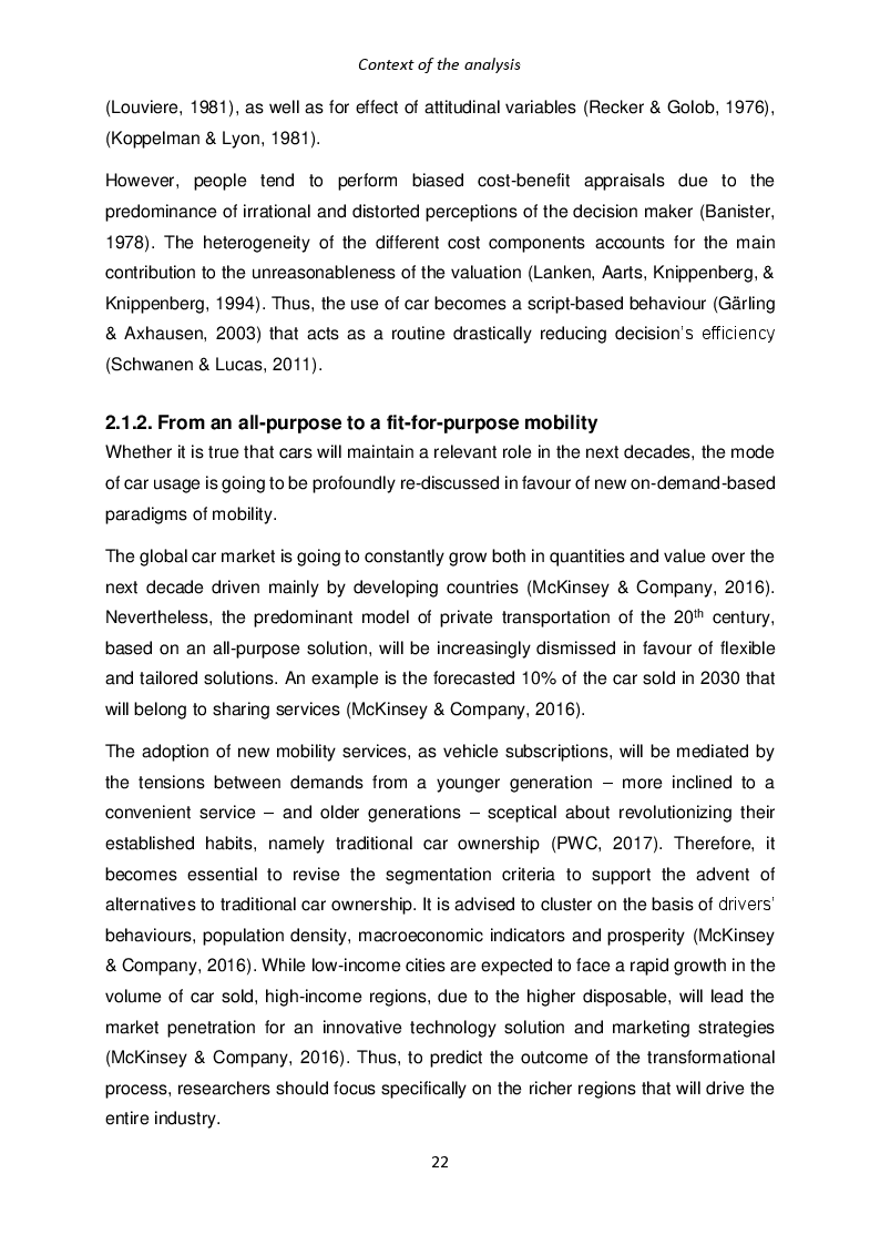 Anteprima della tesi: The subscription model in the automotive industry: a tool for co-creators identification, Pagina 9