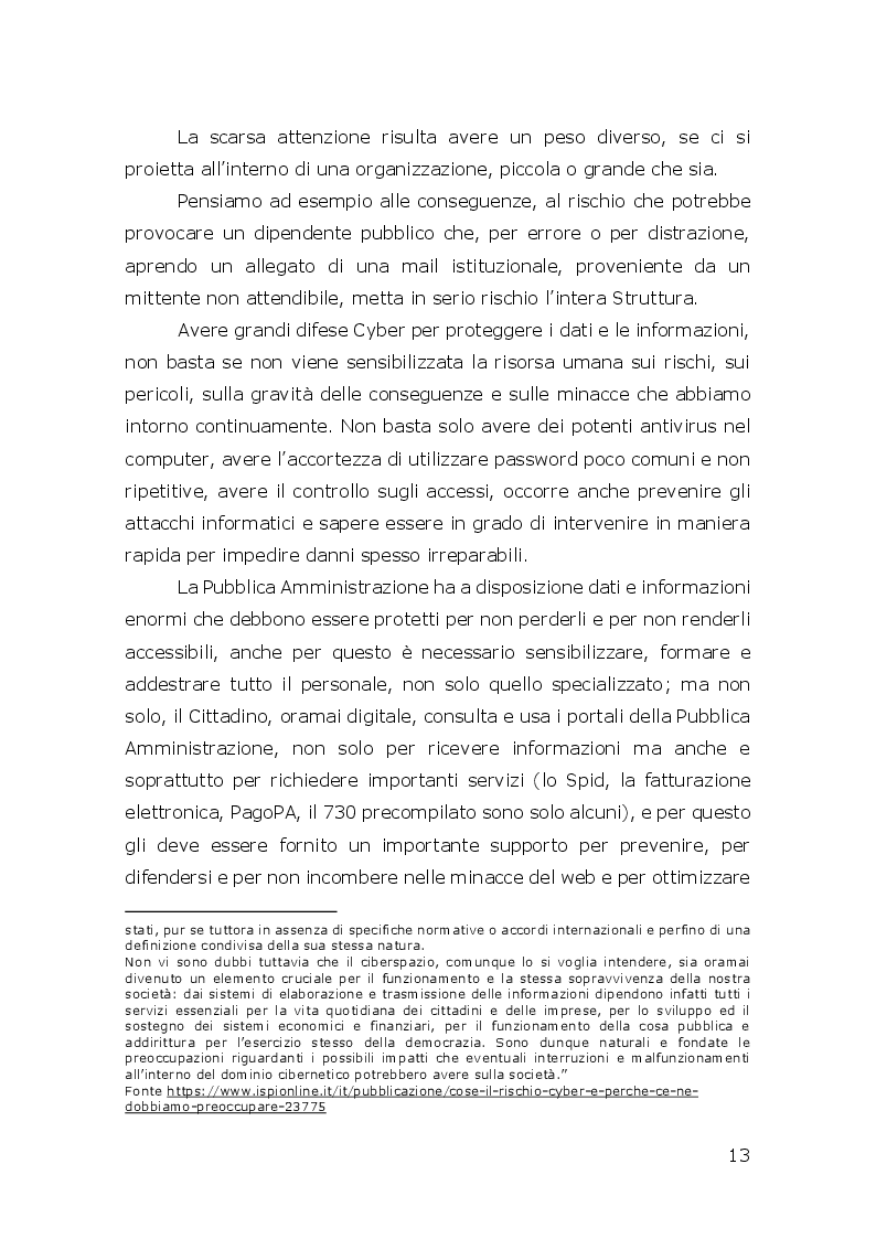 Estratto dalla tesi: La sicurezza informatica: come garantire la protezione dei dati e delle reti nel Dipartimento delle Finanze