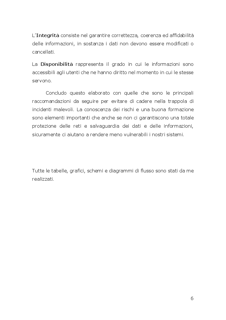 Anteprima della tesi: La sicurezza informatica: come garantire la protezione dei dati e delle reti nel Dipartimento delle Finanze, Pagina 7