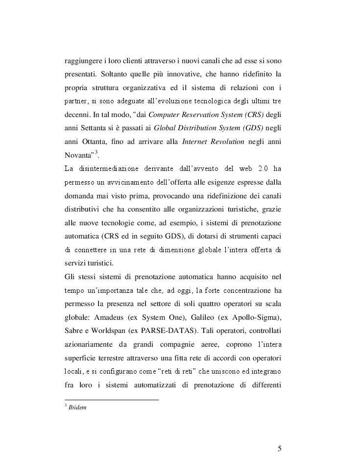 Anteprima della tesi: La partecipazione del consumatore ed il coinvolgimento delle strutture ricettive nell’era del sistema delle recensioni online: il caso Tripadvisor, Pagina 6
