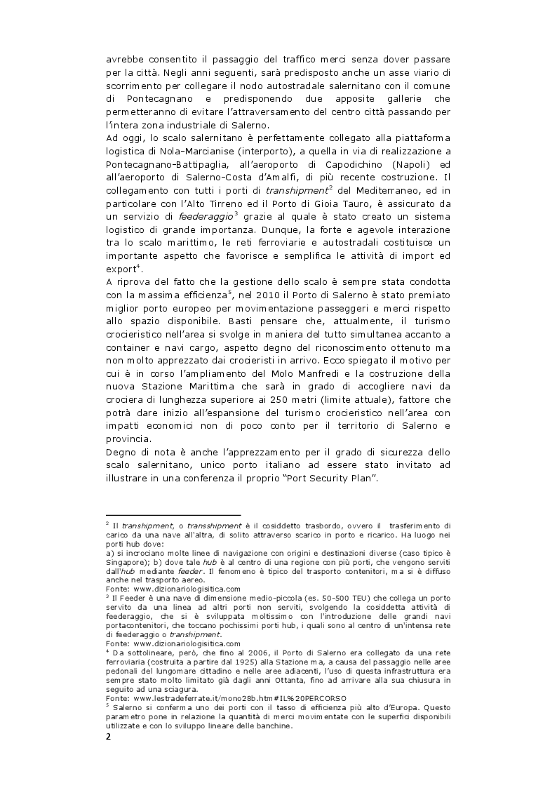 Anteprima della tesi: Il turismo crocieristico dalle origini ai giorni nostri: il caso del Porto di Salerno e la sua collocazione nel contesto mediterraneo, Pagina 3