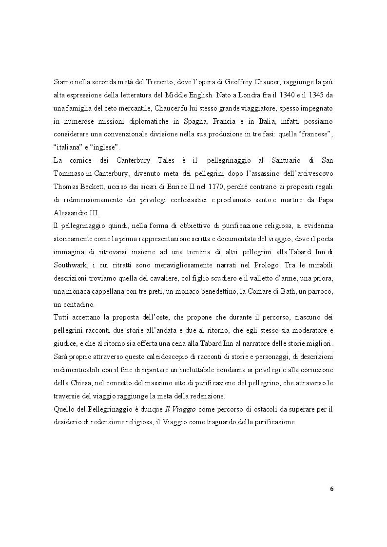 Anteprima della tesi: “No sound but the wind”: Bruce Chatwin e la letteratura di viaggio inglese, Pagina 3