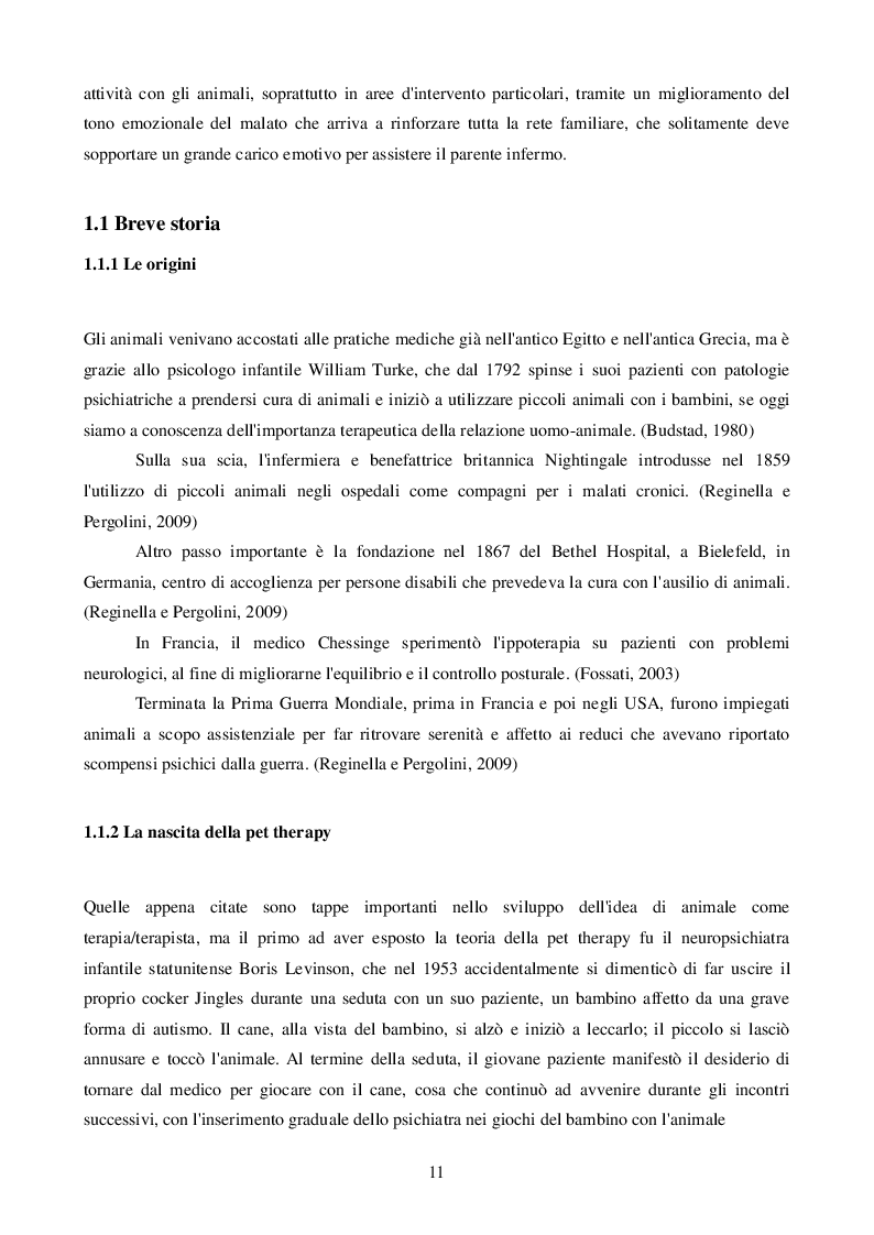 Anteprima della tesi: Le attività con gli animali in contesti educativi. Lo stato attuale della ricerca e prospettive future, Pagina 6