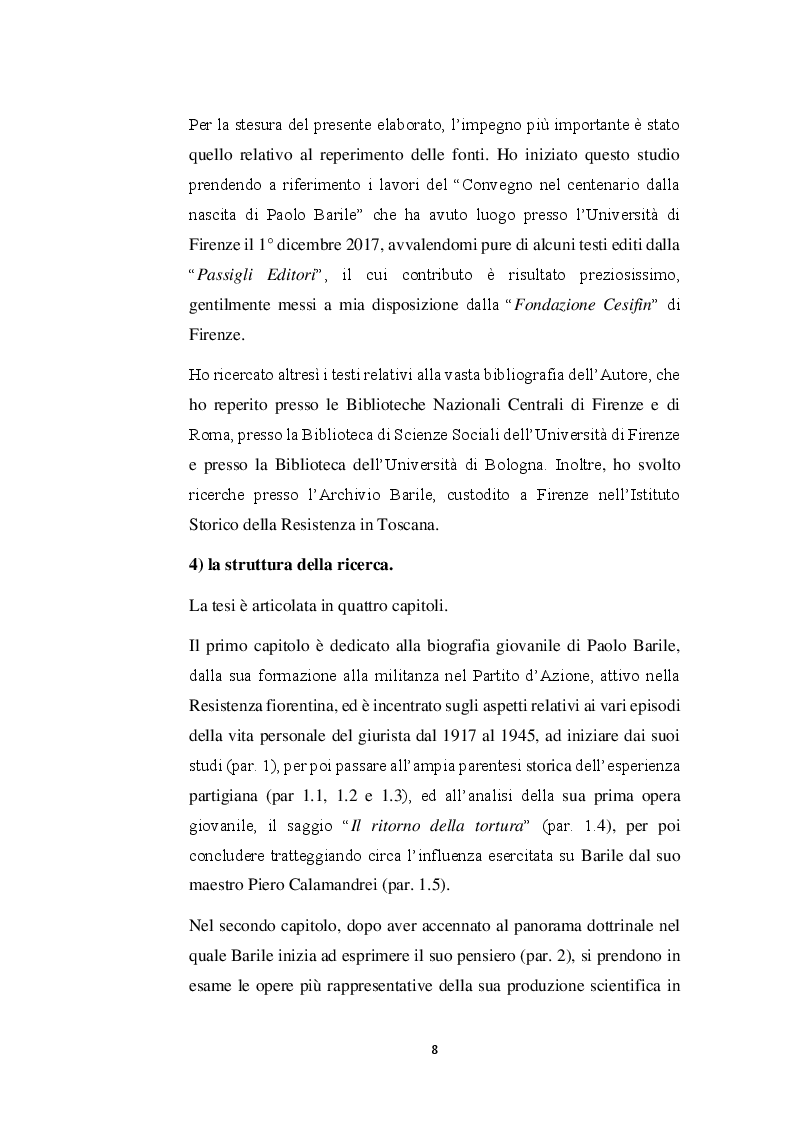 Anteprima della tesi: Le libertà costituzionali nel pensiero di Paolo Barile, Pagina 4