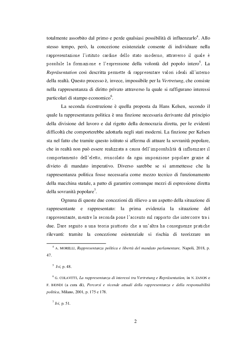 Anteprima della tesi: Il mandato parlamentare: il transfughismo politico e le anti-defection law nel mondo, Pagina 5
