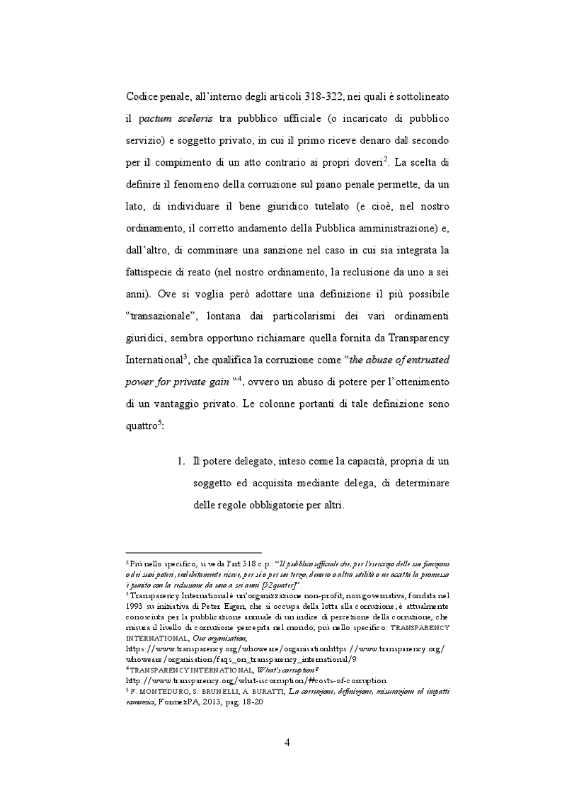 Anteprima della tesi: Il whistleblowing tra diritto sovranazionale, Stati Uniti ed Italia: uno studio comparato, Pagina 5