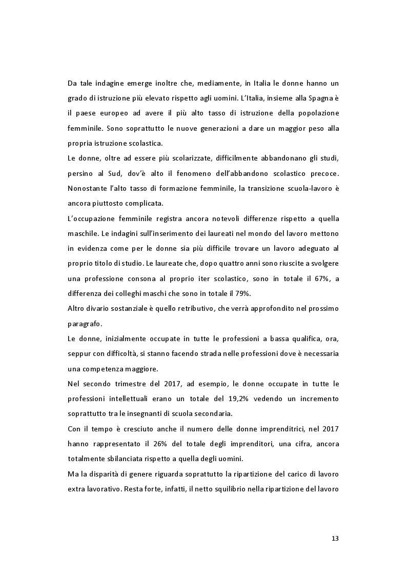 Anteprima della tesi: La conciliazione lavoro-famiglia: l'esperienza di Piano C attraverso il progetto MOM, Pagina 7