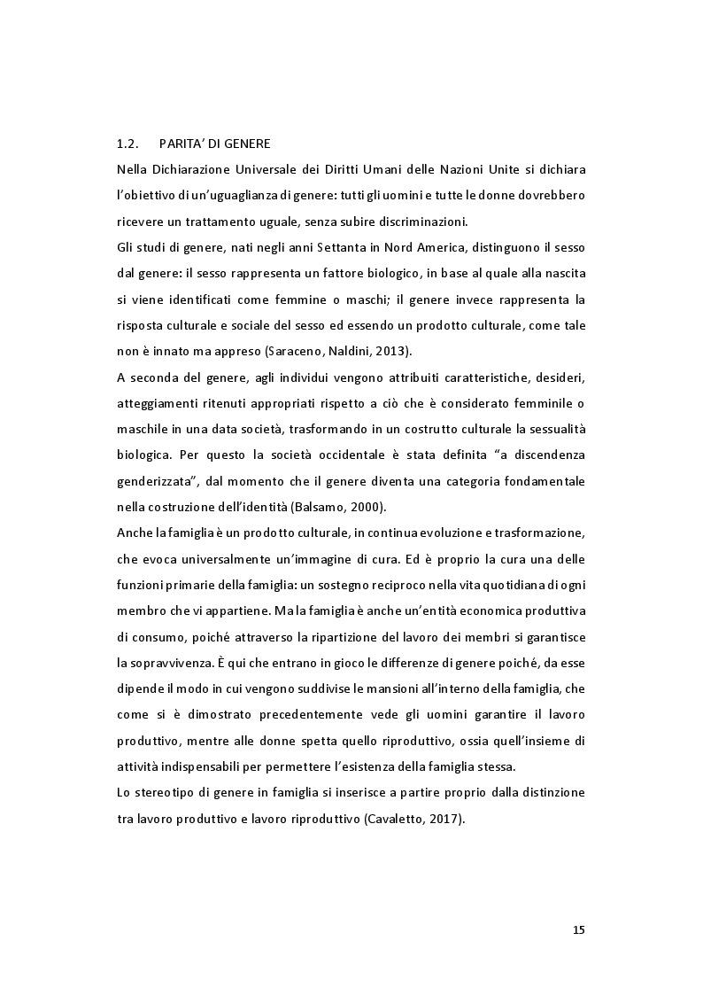 Anteprima della tesi: La conciliazione lavoro-famiglia: l'esperienza di Piano C attraverso il progetto MOM, Pagina 9