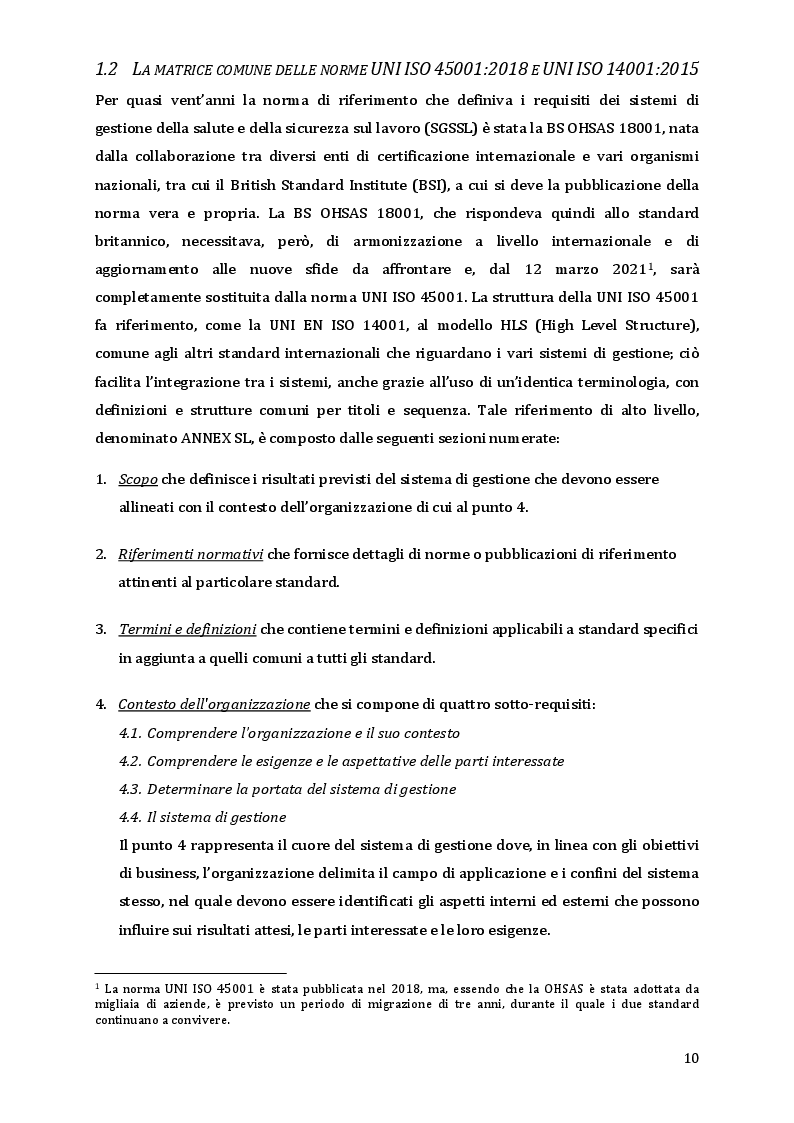 Estratto dalla tesi: Coinvolgimento dei lavoratori nei sistemi di gestione integrata HSE: il ruolo del RLS
