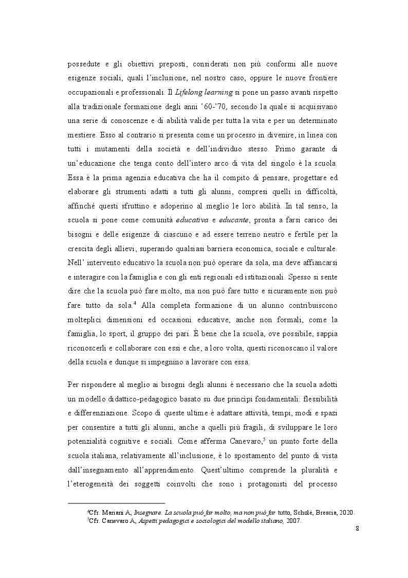Anteprima della tesi: Tessere le fila dell'inclusione, Pagina 5