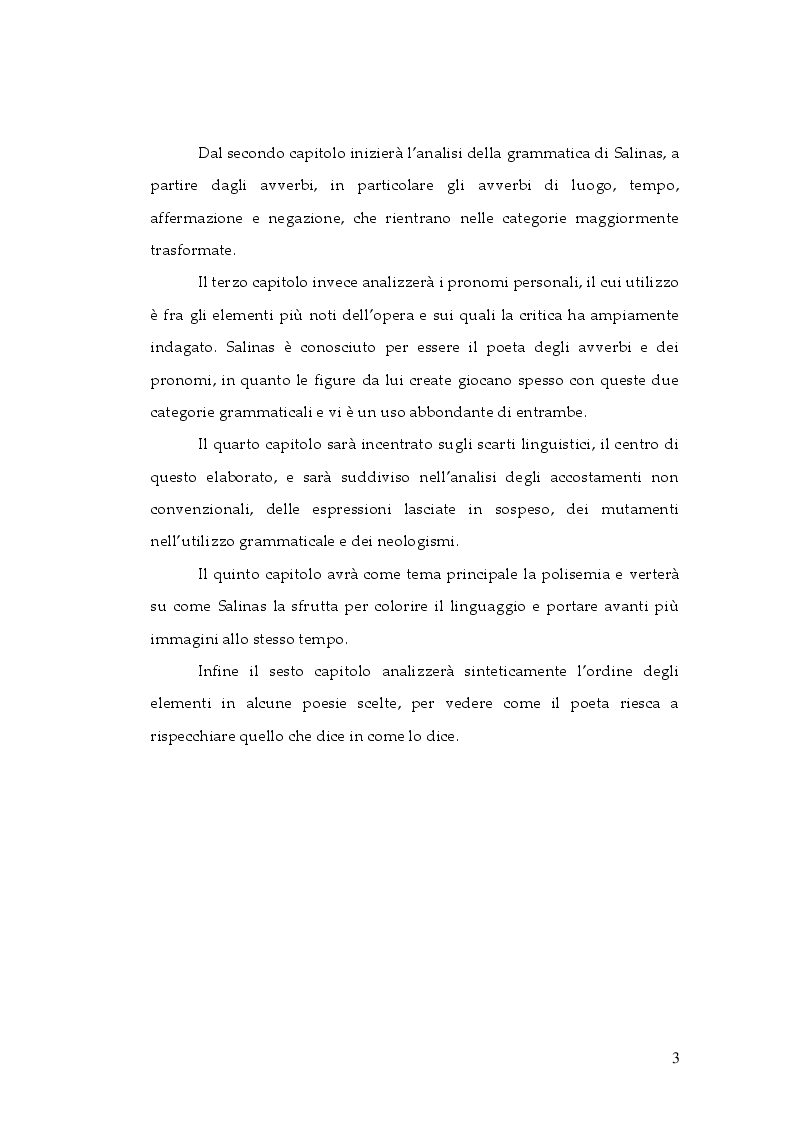 Anteprima della tesi: Grammatica e poesia in “La voz a ti debida” di Pedro Salinas, Pagina 3