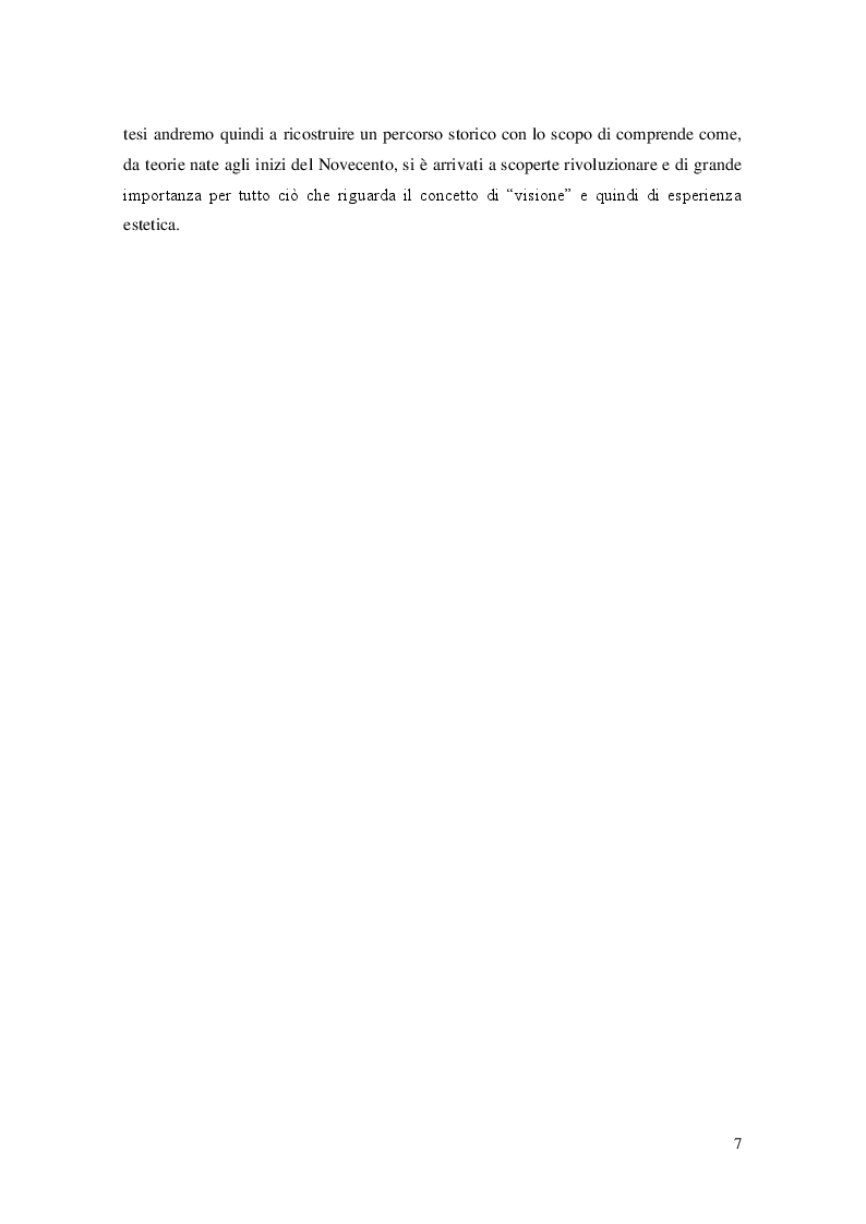 Anteprima della tesi: Comunicare l'immagine nel museo contemporaneo. Tra percezione ed estetica della ricezione, Pagina 3