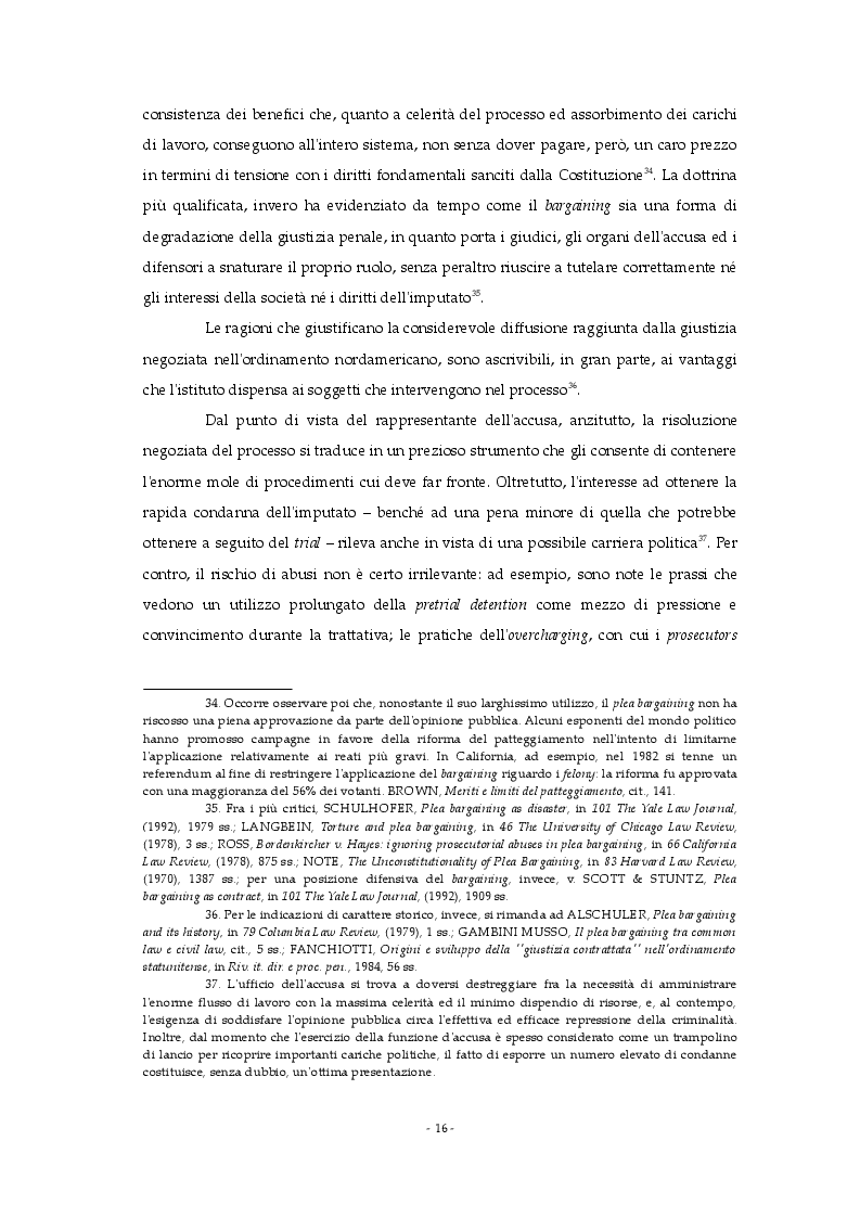 Estratto dalla tesi: Patteggiamento e conformidad: esperienze di giustizia penale negoziata nell'ordinamento italiano e spagnolo