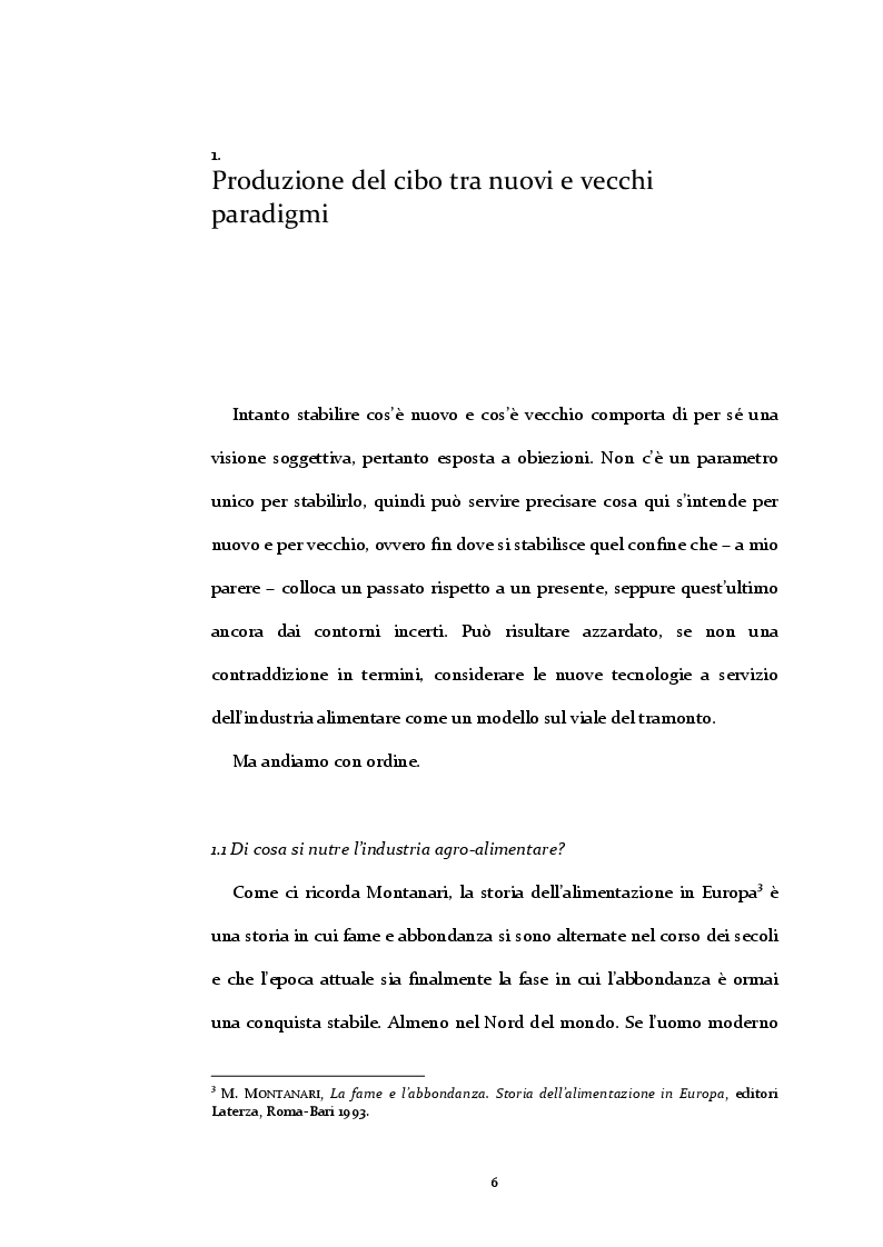 Anteprima della tesi: L'uomo è ciò che mangia, Pagina 4