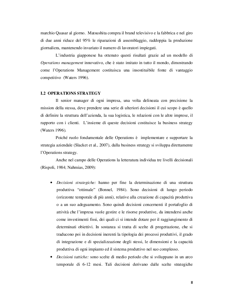 Anteprima della tesi: La gestione della supply chain nei mercati turbolenti: una systematic review del modello agile, Pagina 4