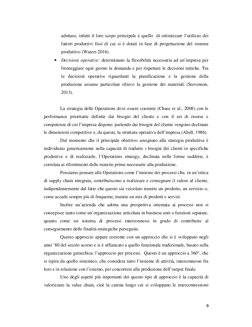 Anteprima della tesi: La gestione della supply chain nei mercati turbolenti: una systematic review del modello agile, Pagina 5