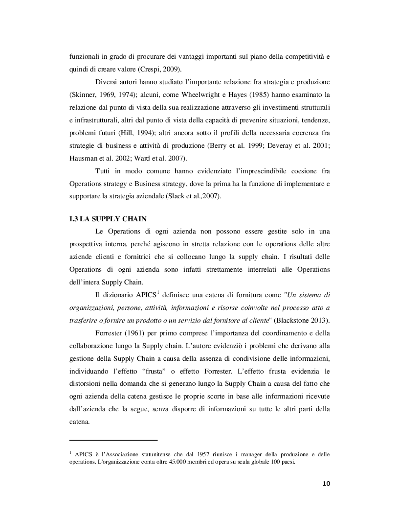 Anteprima della tesi: La gestione della supply chain nei mercati turbolenti: una systematic review del modello agile, Pagina 6