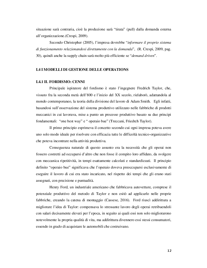 Anteprima della tesi: La gestione della supply chain nei mercati turbolenti: una systematic review del modello agile, Pagina 8